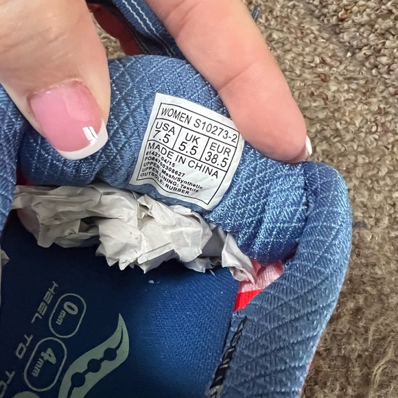 Saucony ladies sneakers size 7.5 - Picture 5 of 7